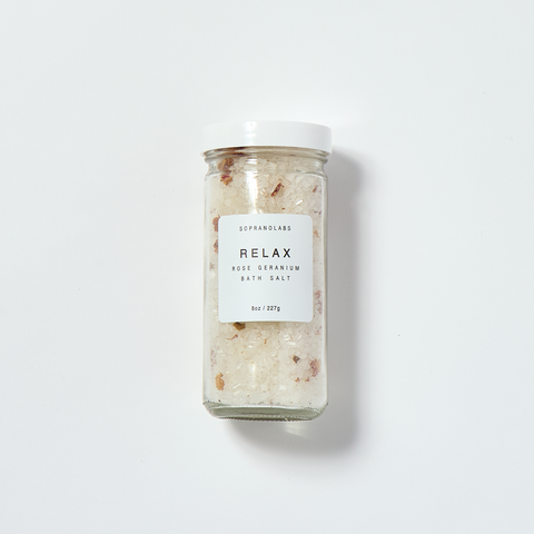 Soprano Labs Relax Rose Bath Salt